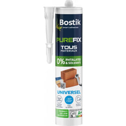 Colle mastic bostik purefix universel - Blanc 0,29 L