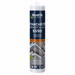 Mastic silicone neutre. Joint de dilatation. DESTINATION BOSTIK S590 ETANCHEITE BÂTIMENT 4-EN-1 est un mastic silicone alcoxy ...