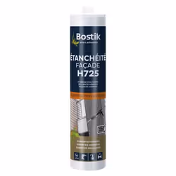 Mastic H725 Étanchéité façade BOSTIK Gris béton - 30615852