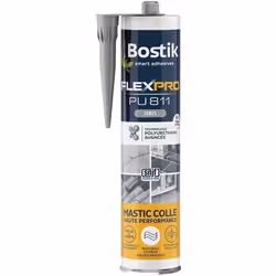 Colle joint int/ext polyuretane bostik flexpro pu811 gris bostik 300ml