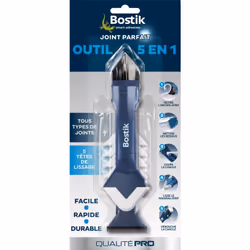Retire les anciens joints Nettoie les résidus Coupe la canule Débouche la canule Outil de Lissage Joint Parfait de Bostik mun ...