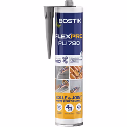 BOST MAST.FLEXPRO PU 790 300MLANTHRACITE MULTI-USAGE POLYVABostik FLEXPRO PU790 est un mastic-colle polyuréthane avancée mult ...
