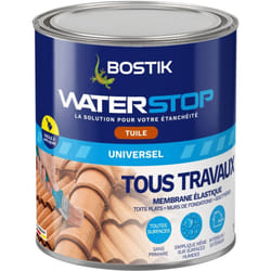 Bostik - Membrane d'étanchéité Waterstop Couleur: Tuile - Conditionnement: 1KG