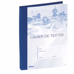 Fuzeau 9800, 232 feuilles, Bleu, Image, Carton, Papier, Couverture rigide, A4