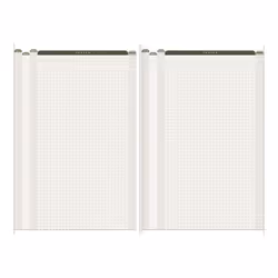 Fuzeau 9800 livre d'administration Bleu A4 232 feuilles
