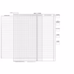 Fuzeau 7670 papier de calculs et de déclarations 1 pièce(s) 210 mm