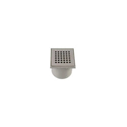 Lazer - Grille carrée 107x107x10 mm avec support pour Isotanche