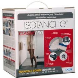 Bonde Isotanche Classic Pro Lazer 50mm 1500x1800mm Sortie Horizontale pour l'Étanchéité des Douches Italiennes - 230461 - neuve
