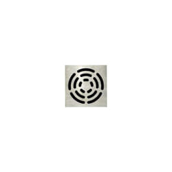 Lazer - Grille de douche carrée 130x130 mm Target pour isotanche classique pro