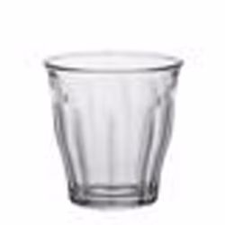 Gobelet - DURALEX - Picardie Transparent - 9 cl - Verre trempé - Compatible lave-vaisselle