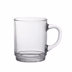 Mug - DURALEX - Versailles - Verre Transparent - 7 cm - Résistant aux chocs