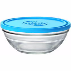 Boîte à lunch hermétique duralex bol rouge freshbox bleu (ø 20 x 8,2 cm) (1,6 l)