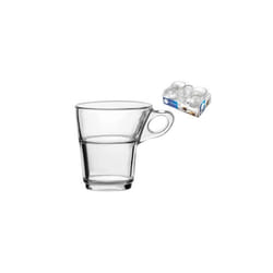 Tasses en verre - DURALEX - Lot de 6 - Transparent - 9 cl