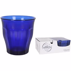 Set de verres - DURALEX - Picardie - 6 unités - Verre plat - Bleu