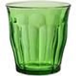 Verres en verre Vert 310 ml - DURALEX - Lot de 4 - Verre trempé - Résistant aux chocs et aux éclats