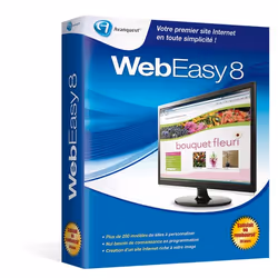 Avanquest WebEasy 8, Publication assistée par ordinateur, 1 licence(s), Boîte, Français, 150 Mo, Internet Explorer 6/Firefox  ...
