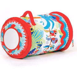 Rouleau de bébé LUDI - Tissu polyester et PVC - 40 x 27 cm - A partir de 6 mois