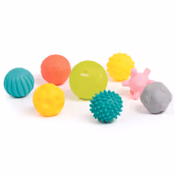 LUDI ASSORTIMENT DE 8 BALLES, 0,5 an(s)