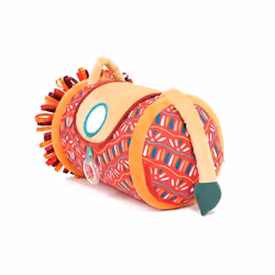 LUDI ROULEAU D'ACTIVITE LION, 0,5 an(s), Polyester, Multicolore