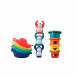 LUDI COFFRET BATEAUX/STACKERS, Garçon/Fille