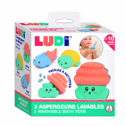 LUDI AQUACOPAINS, Garçon/Fille, Silicone, Multicolore