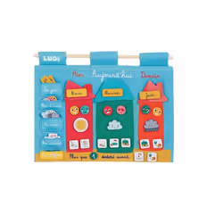 LUDI LE TEMPS QUI PASSE, 3 an(s), Coton, Multicolore
