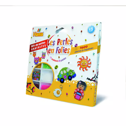 JBM Boite Les Perles En Folie, 5 an(s), PVC, Multicolore, 9608 pièce(s)