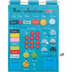 JBM Calendrier Basic - Bleu, 3 an(s), Coton, Bleu