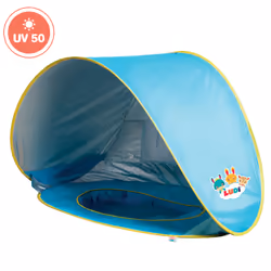 JBM Piscine Multifonction "Plage", Polyester, Bleu