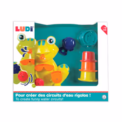 LUDI 3550839922464 jeu, jouet et adhésif de bain