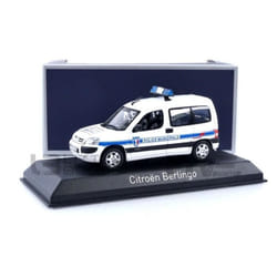 Voiture Miniature de Collection - NOREV 1/43 - CITROEN Berlingo Police Municipale - 2007 - White - 155726