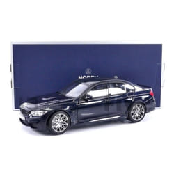 Voiture Miniature de Collection - NOREV 1/18 - BMW M3 Competition - Blue Metallic - 2017