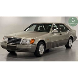 Voiture Miniature de Collection - NOREV 1/18 - MERCEDES-BENZ S600 - 1997 - Silver