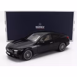 Modèle réduit - NOREV - Mercedes Benz - CLE Coupé (C236) 2024 - Noir - 1/18 - Détails authentiques