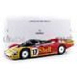 Voiture Miniature de Collection - NOREV - Porsche 962 C Shell - Le Mans 1988 - Jaune/Rouge/Noir - 1/18