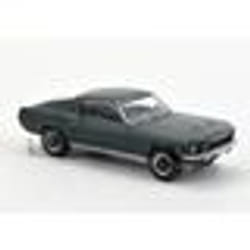 Voiture Miniature de Collection - NOREV - FORD Mustang GT Fastback - 1968 - Vert - 1/43