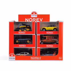 Norev Assortiment - Véhicules Miniatures Multigam, 3 an(s), Métal, Multicolore