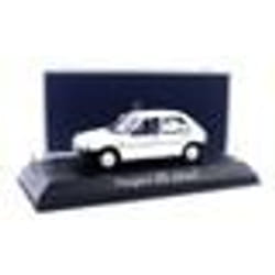 Voiture Miniature de Collection - NOREV - PEUGEOT 205 Junior - 1988 - Blanc - 1/43