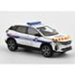 Voiture Miniature de Collection - PEUGEOT 3008 Police Municipale - Blanc
