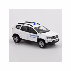 Voiture Miniature - NOREV - DACIA Duster Gendarmerie - 1/43 - Blanc - 2020