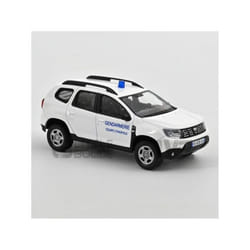 Voiture Miniature - NOREV - DACIA Duster Gendarmerie - 1/43 - Blanc - 2020