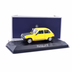 Voiture Miniature de Collection - NOREV - RENAULT 5 Copa - 1980 - Jaune Tournesol / Noir - 1/43