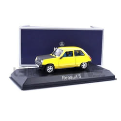 Voiture Miniature de Collection - NOREV - RENAULT 5 Copa - 1980 - Jaune Tournesol / Noir - 1/43