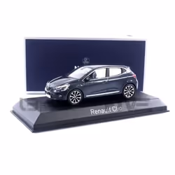 Voiture Miniature de Collection - NOREV 1/43 - RENAULT Clio - Grey Titanium - 517582