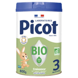 Picot Lait de Croissance 3 Dès 10 Mois Bio 800 g