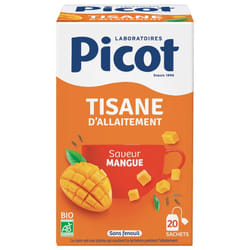 Picot Tisane d'Allaitement Saveur Mangue Bio 20 Sachets