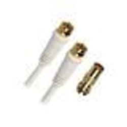 APM 409002 Cordon Satellite Fiche F Mâle / Fiche F Mâle - Plugs or - 10m