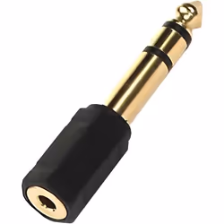 APM Adaptateur Jack - 635mm/Jack - 35mm - Stéréo Mâle/Femelle