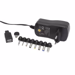 Chargeur - APM - Alimentation Secteur Universelle 3-12V - 9 Embouts - 2A