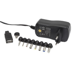 Chargeur - APM - Alimentation Secteur Universelle 3-12V - 9 Embouts - 2A